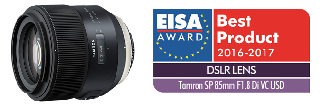 SP 85mm EISA Award